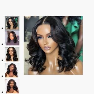 16" Luvme gently used human hair wig